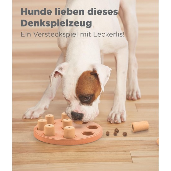 Outward Hound Nina Ottosson Puppy Smart, Interactive Treat Thinking Toy for Dogs, Blue Outward Hound Nina Ottosson Puppy Smart, Interactive Treat Thinking Toy for Dogs, Blue