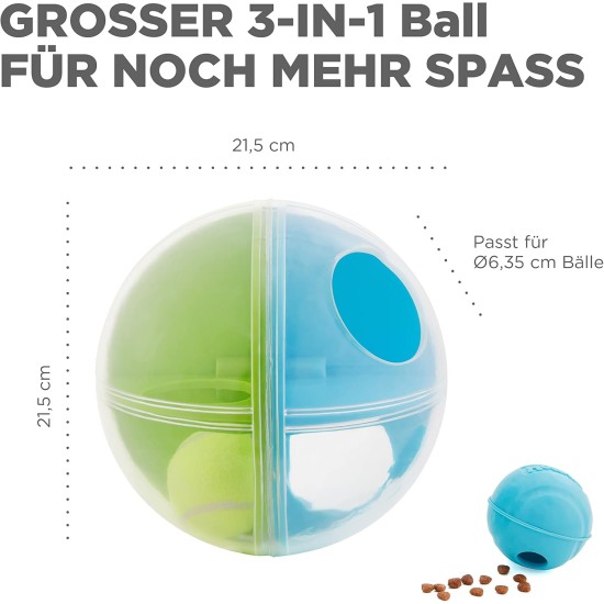 Outward Hound Nina Ottosson Puppy Smart, Interactive Treat Thinking Toy for Dogs, Blue Outward Hound Nina Ottosson Puppy Smart, Interactive Treat Thinking Toy for Dogs, Blue