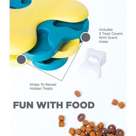 Outward Hound Nina Ottosson Treat Maze, Interactive Dog Toy for Treats, Starter Level Outward Hound Nina Ottosson Treat Maze, Interactive Dog Toy for Treats, Starter Level