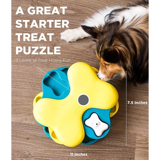 Outward Hound Nina Ottosson Treat Maze, Interactive Dog Toy for Treats, Starter Level Outward Hound Nina Ottosson Treat Maze, Interactive Dog Toy for Treats, Starter Level