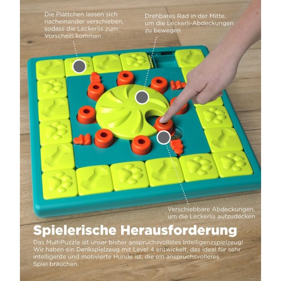 Outward Hound Nina Ottosson Treat Maze, Interactive Dog Toy for Treats, Starter Level Outward Hound Nina Ottosson Treat Maze, Interactive Dog Toy for Treats, Starter Level