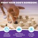 Outward Hound Nina Ottosson Treat Tumble, Interactive Treat Intelligence Toy for Dogs, Blue, Small Outward Hound Nina Ottosson Treat Tumble, Interactive Treat Intelligence Toy for Dogs, Blue, Small