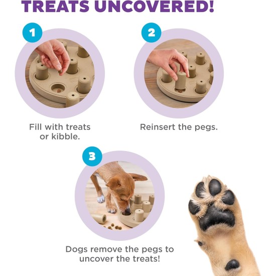 Outward Hound Nina Ottosson Treat Tumble, Interactive Treat Intelligence Toy for Dogs, Blue, Small Outward Hound Nina Ottosson Treat Tumble, Interactive Treat Intelligence Toy for Dogs, Blue, Small