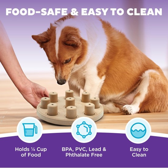 Outward Hound Nina Ottosson Treat Tumble, Interactive Treat Intelligence Toy for Dogs, Blue, Small Outward Hound Nina Ottosson Treat Tumble, Interactive Treat Intelligence Toy for Dogs, Blue, Small