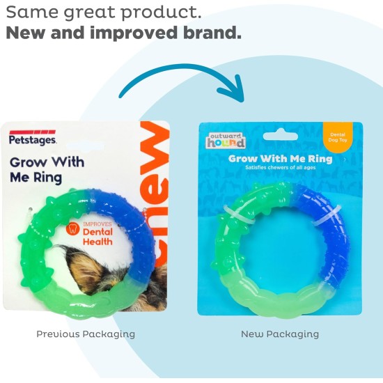 Outward Hound Petstages Orka Dental Chew Toy for Small Dogs and Puppies - Pack of 3 Outward Hound Petstages Orka Dental Chew Toy for Small Dogs and Puppies - Pack of 3
