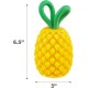 Outward Hound Planet Dog Dental Pineapple Dental Chew Toy and Interactive Treat Stuffer Durable Dog Toy Stuffable Dog Toy, Yellow Outward Hound Planet Dog Dental Pineapple Dental Chew Toy and Interactive Treat Stuffer Durable Dog Toy Stuffable Dog Toy, Yellow