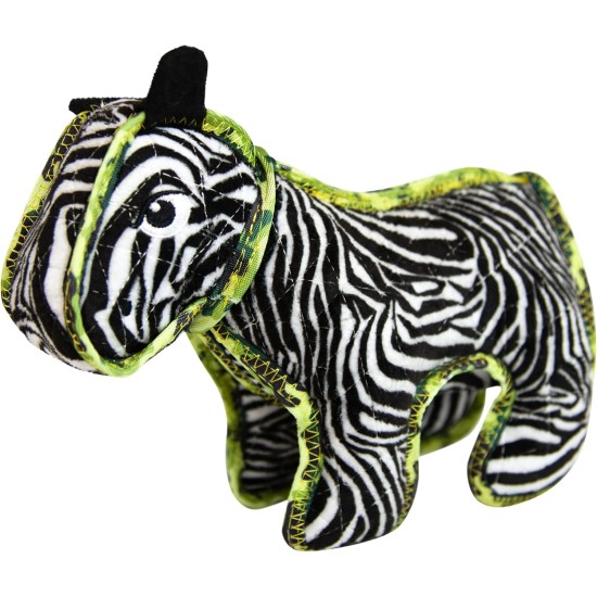 Outward Hound Xtreme Seamz - Squeaky Plush Toy for Dogs - Reinforced Dense Filling - Zebra Outward Hound Xtreme Seamz - Squeaky Plush Toy for Dogs - Reinforced Dense Filling - Zebra