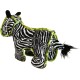 Outward Hound Xtreme Seamz - Squeaky Plush Toy for Dogs - Reinforced Dense Filling - Zebra Outward Hound Xtreme Seamz - Squeaky Plush Toy for Dogs - Reinforced Dense Filling - Zebra