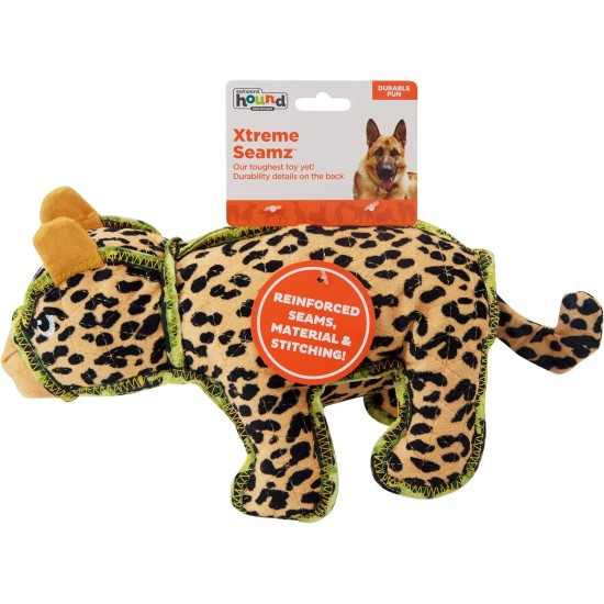 Outward Hound Xtreme Seamz - Squeaky Plush Toy for Dogs - Reinforced Dense Filling - Zebra Outward Hound Xtreme Seamz - Squeaky Plush Toy for Dogs - Reinforced Dense Filling - Zebra