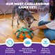 Outward Hound by Nina Ottosson Tower of Treats Level 4 Expert Dog Treat Jigsaw Puzzle for Activity - Orange Outward Hound by Nina Ottosson Tower of Treats Level 4 Expert Dog Treat Jigsaw Puzzle for Activity - Orange