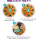 Outward Hound by Nina Ottosson Tower of Treats Level 4 Expert Dog Treat Jigsaw Puzzle for Activity - Orange Outward Hound by Nina Ottosson Tower of Treats Level 4 Expert Dog Treat Jigsaw Puzzle for Activity - Orange