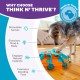 Outward Hound by Nina Ottosson Tower of Treats Level 4 Expert Dog Treat Jigsaw Puzzle for Activity - Orange Outward Hound by Nina Ottosson Tower of Treats Level 4 Expert Dog Treat Jigsaw Puzzle for Activity - Orange