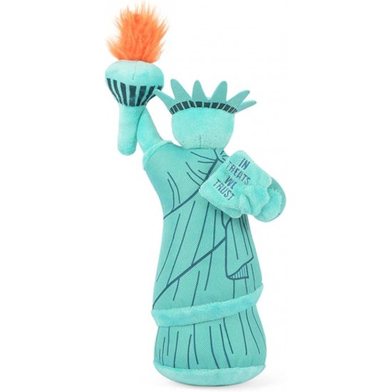 P.L.A.Y American Classic Dog Plush and Squeaker Food Toy, Fluffy's Fried Chicken P.L.A.Y American Classic Dog Plush and Squeaker Food Toy, Fluffy's Fried Chicken