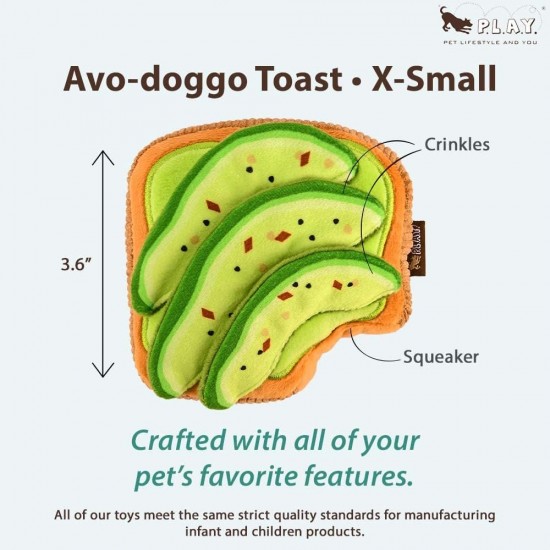 P.L.A.Y American Classic Dog Plush and Squeaker Food Toy, Mutts Milkshake P.L.A.Y American Classic Dog Plush and Squeaker Food Toy, Mutts Milkshake