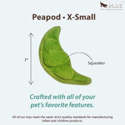 P.L.A.Y. Dog Toy Plush Toy Peapod XS P.L.A.Y. Dog Toy Plush Toy Peapod XS
