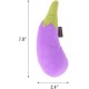 P.L.A.Y. PET Lifestyle and You P.L.A.Y. Plush Toy with Squeaky Farm Fresh Aubergine P.L.A.Y. PET Lifestyle and You P.L.A.Y. Plush Toy with Squeaky Farm Fresh Aubergine