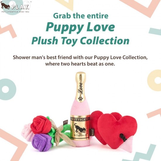 P.L.A.Y. Pet Lifestyle and You - PLÜSCH SPIELZEUG FÜR HUNDE - Barking Bubbly Sektflasche P.L.A.Y. Pet Lifestyle and You - PLÜSCH SPIELZEUG FÜR HUNDE - Barking Bubbly Sektflasche