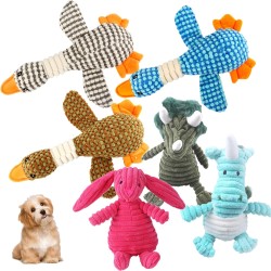 Pack of 6 Dog Toys, Plush, Squeaky Dog Toy, Assortment of Plush Toy Dog Toys, Value Pack, Puppy Pet Dog Toy for Small to Medium Dogs Pack of 6 Dog Toys, Plush, Squeaky Dog Toy, Assortment of Plush Toy Dog Toys, Value Pack, Puppy Pet Dog Toy for Small to Medium Dogs