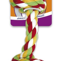 Parodi & Parodi Cotton Knotted Rope Bone Dog Toy 30cm 140g Parodi & Parodi Cotton Knotted Rope Bone Dog Toy 30cm 140g
