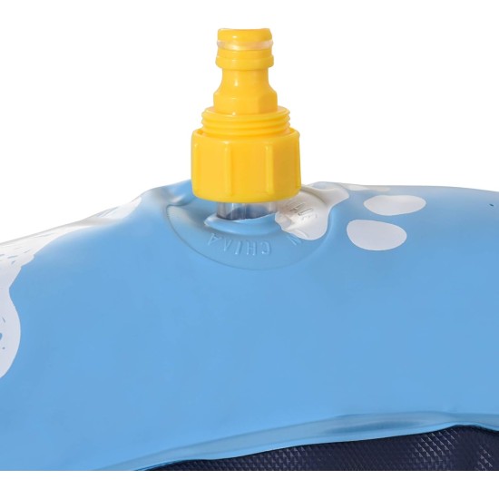 PawHut 150 cm Splash Sprinkler Pad for Dogs Spritz Water Feature Mat Water Sprinkler Non-Slip Outdoor Plastic Blue PawHut 150 cm Splash Sprinkler Pad for Dogs Spritz Water Feature Mat Water Sprinkler Non-Slip Outdoor Plastic Blue