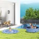 PawHut 150 cm Splash Sprinkler Pad for Dogs Spritz Water Feature Mat Water Sprinkler Non-Slip Outdoor Plastic Blue PawHut 150 cm Splash Sprinkler Pad for Dogs Spritz Water Feature Mat Water Sprinkler Non-Slip Outdoor Plastic Blue