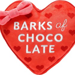 Pearhead Barks of Chocolate Dog Toy, Box of Chocolate Filled Plush Pet Toy, Crinkle and Squeak Valentine's Day Dog Toy for Pet Owners Pearhead Barks of Chocolate Dog Toy, Box of Chocolate Filled Plush Pet Toy, Crinkle and Squeak Valentine's Day Dog Toy for Pet Owners