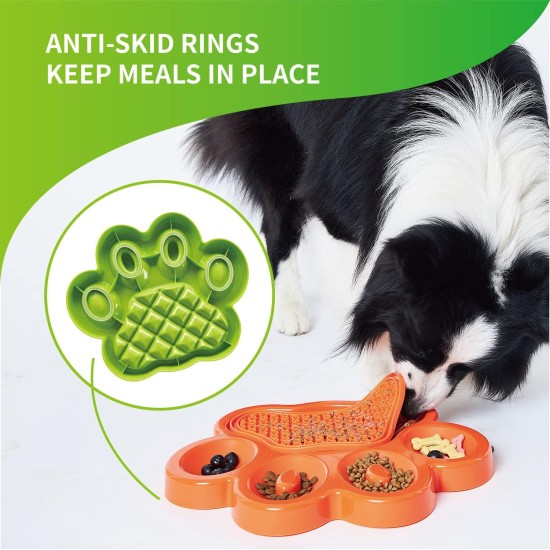 PetDreamHouse Paw Slow Lick Pad - Non-Slip Lick Mat for Dogs & Cats, Anxiety Relief, Durable TPE, Suction Cup Handle, Dishwasher Safe - Baby Blue PetDreamHouse Paw Slow Lick Pad - Non-Slip Lick Mat for Dogs & Cats, Anxiety Relief, Durable TPE, Suction Cup Handle, Dishwasher Safe - Baby Blue