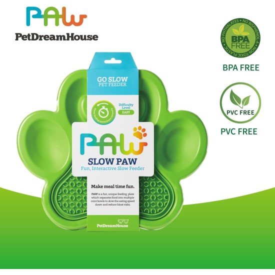 PetDreamHouse Paw Slow Lick Pad - Non-Slip Lick Mat for Dogs & Cats, Anxiety Relief, Durable TPE, Suction Cup Handle, Dishwasher Safe - Baby Blue PetDreamHouse Paw Slow Lick Pad - Non-Slip Lick Mat for Dogs & Cats, Anxiety Relief, Durable TPE, Suction Cup Handle, Dishwasher Safe - Baby Blue