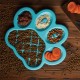 PetDreamHouse Paw Slow Lick Pad - Non-Slip Lick Mat for Dogs & Cats, Anxiety Relief, Durable TPE, Suction Cup Handle, Dishwasher Safe - Baby Blue PetDreamHouse Paw Slow Lick Pad - Non-Slip Lick Mat for Dogs & Cats, Anxiety Relief, Durable TPE, Suction Cup Handle, Dishwasher Safe - Baby Blue