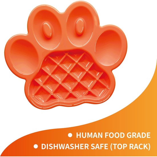 PetDreamHouse Paw Slow Lick Pad - Non-Slip Lick Mat for Dogs & Cats, Anxiety Relief, Durable TPE, Suction Cup Handle, Dishwasher Safe - Baby Blue PetDreamHouse Paw Slow Lick Pad - Non-Slip Lick Mat for Dogs & Cats, Anxiety Relief, Durable TPE, Suction Cup Handle, Dishwasher Safe - Baby Blue