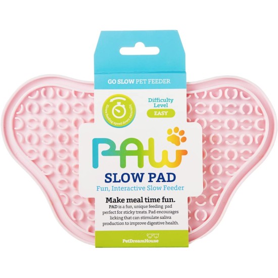 PetDreamHouse Paw Slow Lick Pad - Non-Slip Lick Mat for Dogs & Cats, Anxiety Relief, Durable TPE, Suction Cup Handle, Dishwasher Safe - Baby Blue PetDreamHouse Paw Slow Lick Pad - Non-Slip Lick Mat for Dogs & Cats, Anxiety Relief, Durable TPE, Suction Cup Handle, Dishwasher Safe - Baby Blue