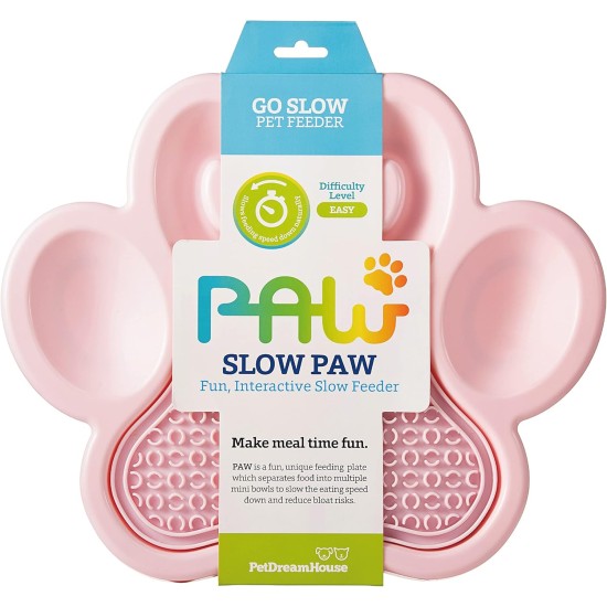 PetDreamHouse Paw Slow Lick Pad - Non-Slip Lick Mat for Dogs & Cats, Anxiety Relief, Durable TPE, Suction Cup Handle, Dishwasher Safe - Baby Blue PetDreamHouse Paw Slow Lick Pad - Non-Slip Lick Mat for Dogs & Cats, Anxiety Relief, Durable TPE, Suction Cup Handle, Dishwasher Safe - Baby Blue