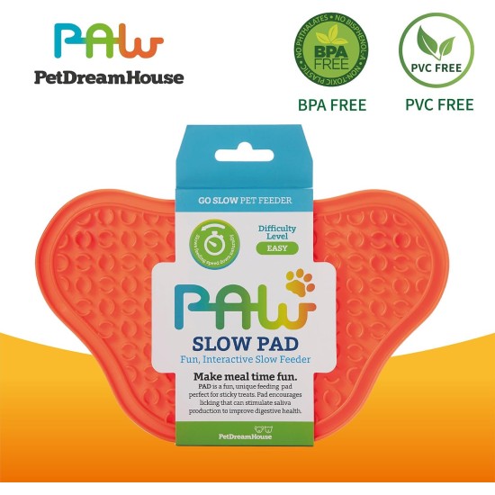 PetDreamHouse Paw Slow Lick Pad - Non-Slip Lick Mat for Dogs & Cats, Anxiety Relief, Durable TPE, Suction Cup Handle, Dishwasher Safe - Baby Blue PetDreamHouse Paw Slow Lick Pad - Non-Slip Lick Mat for Dogs & Cats, Anxiety Relief, Durable TPE, Suction Cup Handle, Dishwasher Safe - Baby Blue