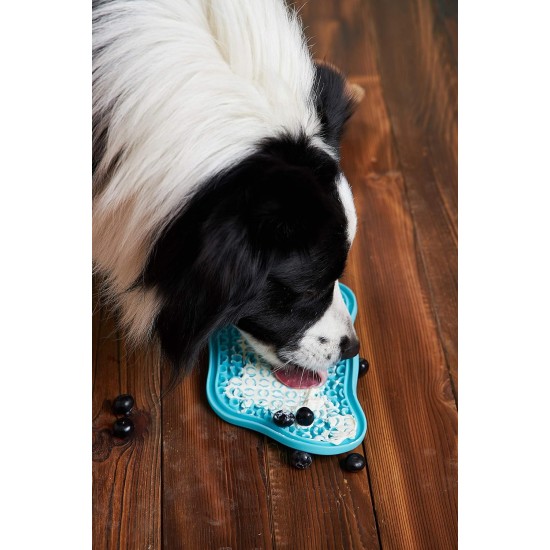 PetDreamHouse Paw Slow Lick Pad - Non-Slip Lick Mat for Dogs & Cats, Anxiety Relief, Durable TPE, Suction Cup Handle, Dishwasher Safe - Baby Blue PetDreamHouse Paw Slow Lick Pad - Non-Slip Lick Mat for Dogs & Cats, Anxiety Relief, Durable TPE, Suction Cup Handle, Dishwasher Safe - Baby Blue