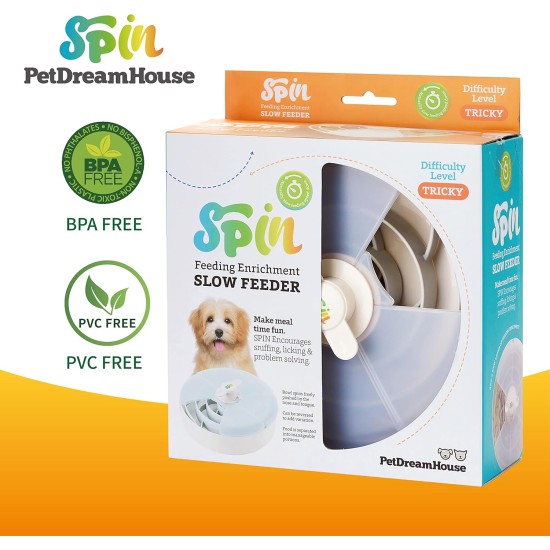 PetDreamHouse Spin Accessories Lick Flying Disc with BPA-Free TPE - Economical Replacement Interactive Feeder Accessories Blue PetDreamHouse Spin Accessories Lick Flying Disc with BPA-Free TPE - Economical Replacement Interactive Feeder Accessories Blue