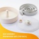 PetDreamHouse Spin Accessories Lick Flying Disc with BPA-Free TPE - Economical Replacement Interactive Feeder Accessories Blue