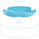 PetDreamHouse Spin Accessories Lick Flying Disc with BPA-Free TPE - Economical Replacement Interactive Feeder Accessories Blue
