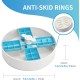 PetDreamHouse Spin Accessories Lick Flying Disc with BPA-Free TPE - Economical Replacement Interactive Feeder Accessories Blue