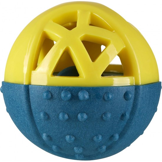 PetLove 4931 Nuzzle Puzzle, Fun Patience Toy for Snack Search, Squeaky Chew Toy for Dogs, Ball Shape 125g PetLove 4931 Nuzzle Puzzle, Fun Patience Toy for Snack Search, Squeaky Chew Toy for Dogs, Ball Shape 125g