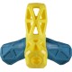 PetLove 4934 Nuzzle Puzzle, Fun Patience Toy for Snack Search, Squeaky Chew Toy for Dogs, Star Shape 135g