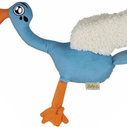 PetLove Hunt & Squeak Stork, Multi Textured, Fetch & Fetch Plush, Dog & Puppy Toy with Hidden Squeaker and Crinkle Paper PetLove Hunt & Squeak Stork, Multi Textured, Fetch & Fetch Plush, Dog & Puppy Toy with Hidden Squeaker and Crinkle Paper