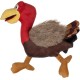 PetLove Hunt & Squeak Turkey, Multi Textured, Fetch & Fetch Plush, Dog & Puppy Toy with Hidden Squeaker and Crinkle Paper