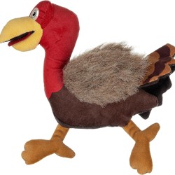 PetLove Hunt & Squeak Turkey, Multi Textured, Fetch & Fetch Plush, Dog & Puppy Toy with Hidden Squeaker and Crinkle Paper PetLove Hunt & Squeak Turkey, Multi Textured, Fetch & Fetch Plush, Dog & Puppy Toy with Hidden Squeaker and Crinkle Paper
