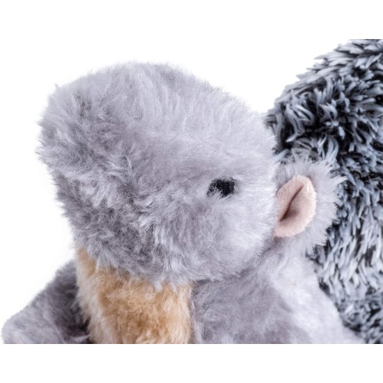 Petface Cyril The Squirrel Plush Dog Toy with Integrated Squeaker (Pack of 1) Petface Cyril The Squirrel Plush Dog Toy with Integrated Squeaker (Pack of 1)