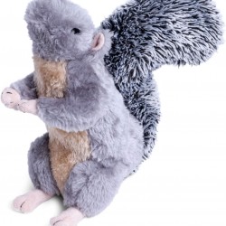 Petface Cyril The Squirrel Plush Dog Toy with Integrated Squeaker (Pack of 1) Petface Cyril The Squirrel Plush Dog Toy with Integrated Squeaker (Pack of 1)