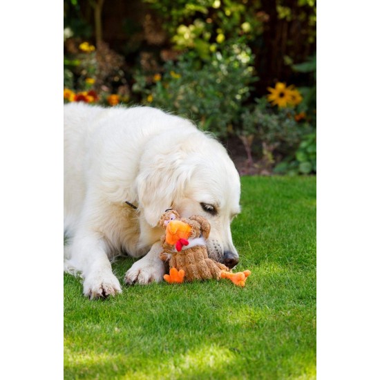 Petface Farmyard Buddies Chunky Chicken Dog Toy Petface Farmyard Buddies Chunky Chicken Dog Toy
