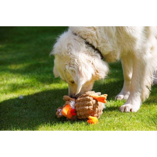 Petface Farmyard Buddies Chunky Chicken Dog Toy Petface Farmyard Buddies Chunky Chicken Dog Toy