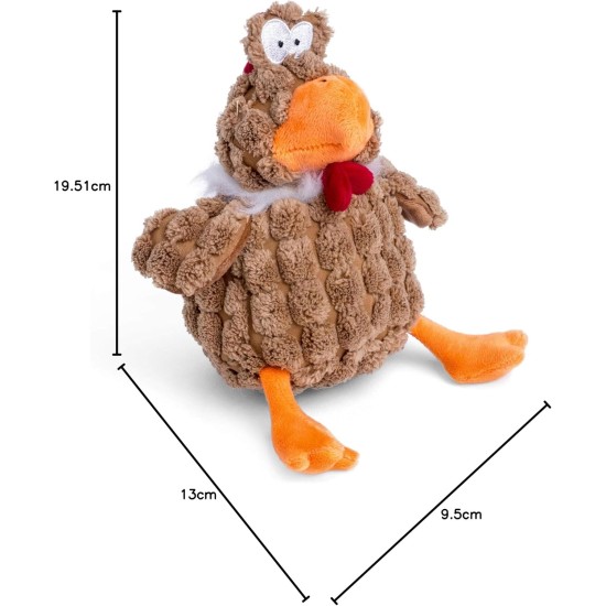 Petface Farmyard Buddies Chunky Chicken Dog Toy Petface Farmyard Buddies Chunky Chicken Dog Toy