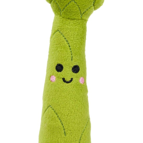 Petface Foodie Faces Plush Dog Toy Cauliflower Petface Foodie Faces Plush Dog Toy Cauliflower