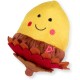 Petface Foodie Faces Plush Dog Toy Cauliflower Petface Foodie Faces Plush Dog Toy Cauliflower